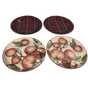Williams Sonoma 9” Heavy Thick Pasta or Salad Plate Set of 4